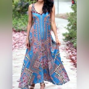 EUC Hermant & Nandita Zara Maxi Dress Size Small